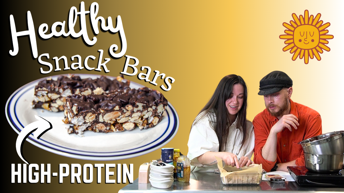 *Healthier Than Store-Bought* Easy & Healthy Nut Bars Recipe | High-Protein Snack