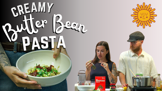 Creamy Butter Bean Pasta | Capers & Fennel | Plant-Based, Gluten-Free